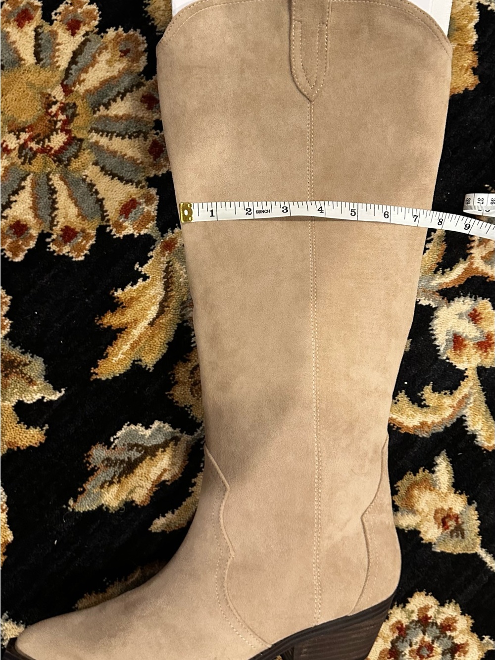 DV by Dolce Vita Women's Over the Knee Tan Boots - Picture 7 of 8